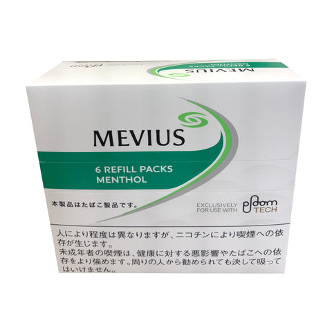 Mevius Menthol cartridge for Ploom tech - 1 carton